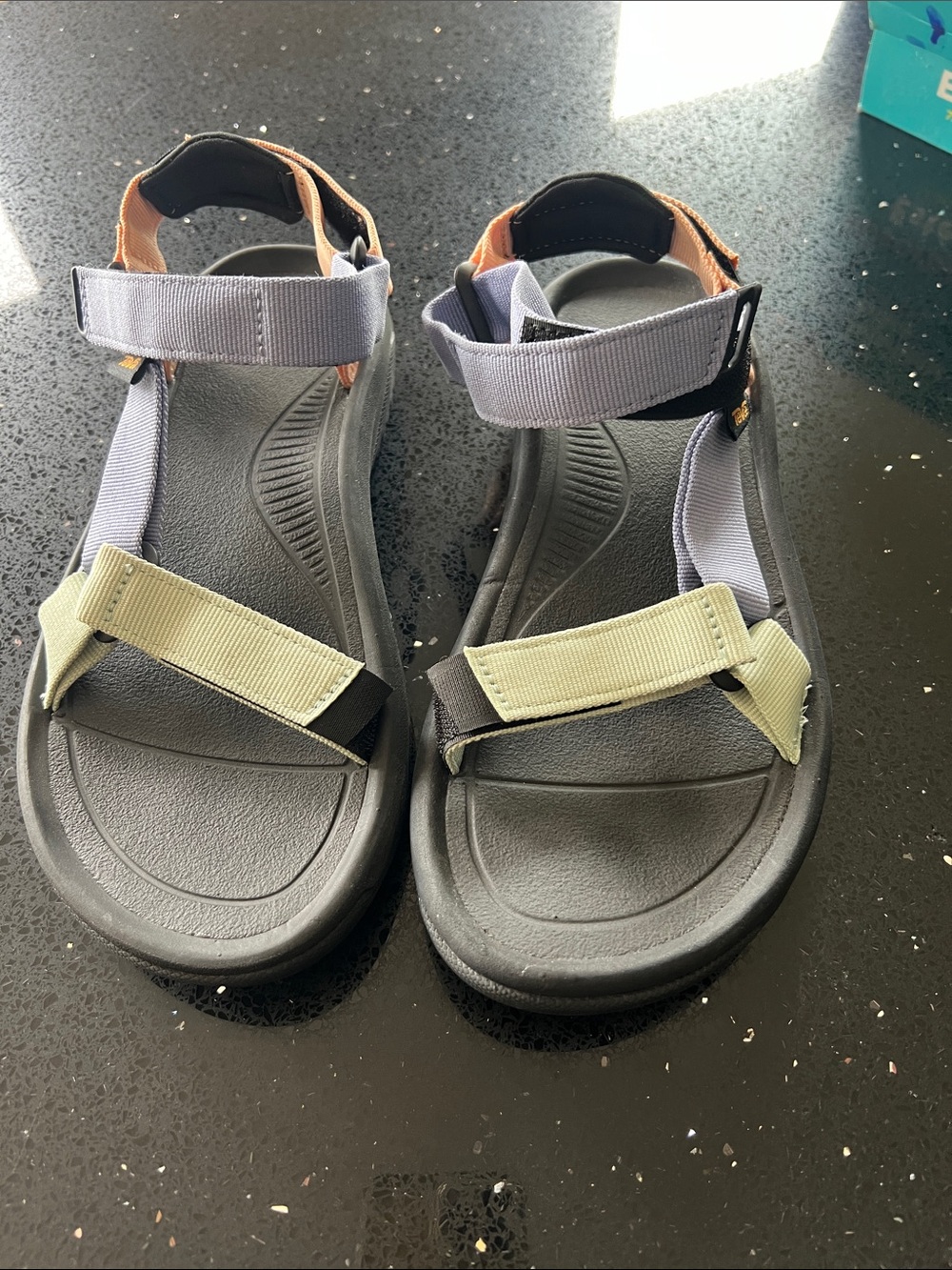 Teva Outdoor Sandals - Lavender and Peach Straps